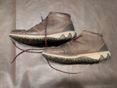Merrell Epiction Men's 10.5 Boulder Brown Leather Chukka Boots J71397