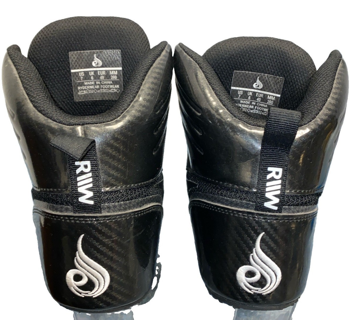 Ryderwear Men's Black D-Mak Carbon Fiber Body Weight Lifting Shoes US 7 EU 40 View 4