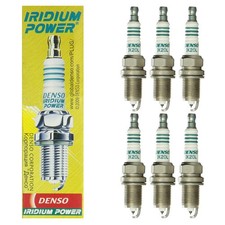 6 Pcs New -- Denso 5358 Iridium Power Spark Plugs Ik20l