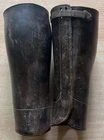 Vintage Military Leather Gaiters Officer WW1 WW2 George Lawrence Co Leather EXC