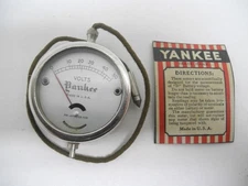 Antique YANKEE Voltmeter with Directions 0 - 50 Volts