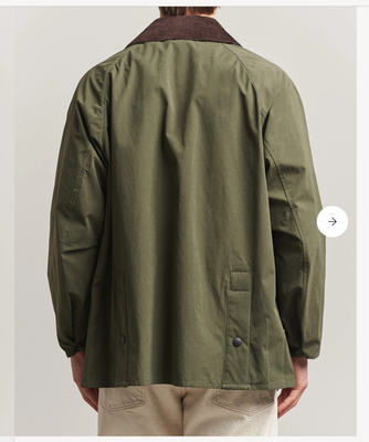 SAGE ~ Barbour Peached os Bedale Casual Jacket MSRP$475 British