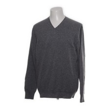 Cruciani, Strickpullover, Größe: 54, Grau, Kaschmir, Einfarbig, Feinstrick #Bs3