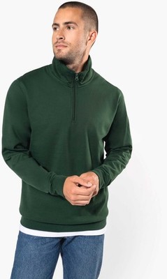 Herren Sweatshirt 1/4-Reißverschluss | Kariban | K478