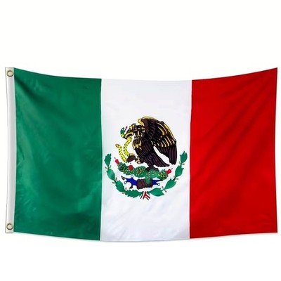 Fanartikel Mexico Flagge 90 x 150cm Party Dekoration WM EM bandera Fahne #100