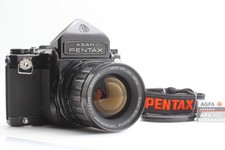 N MINT : Pentax 6x7 67 Eye Level Film Camera SMC Takumar 75mm f4.5 Lens JAPAN