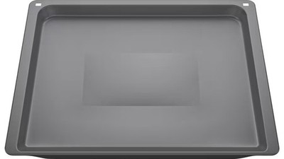 Neff Z12CB10A0 Backblech, Stahl, emailliert, grau