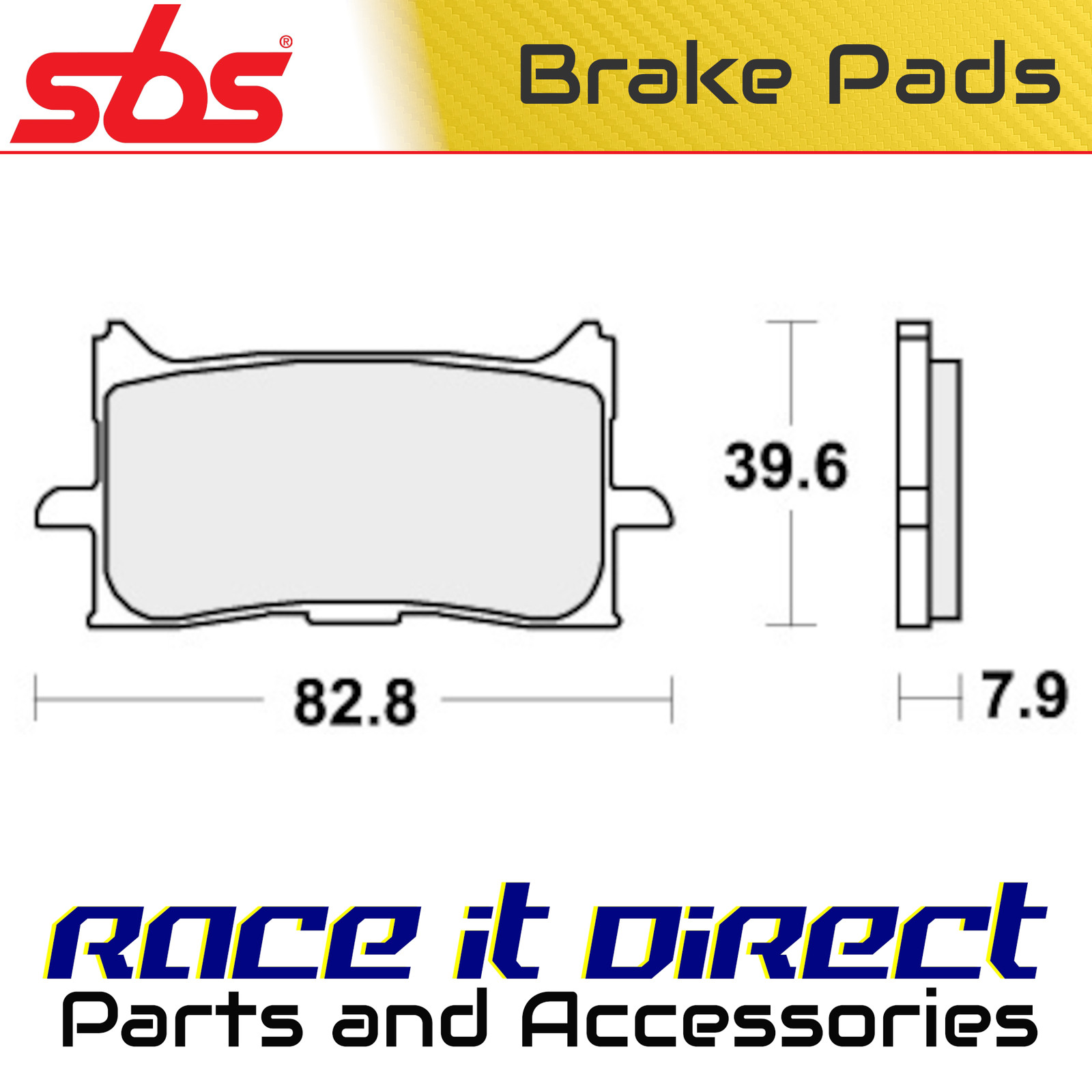 Brake Pads for HONDA CB 300 R NEO SPORT CAFE ABS 2018-2021 Front Street SBS