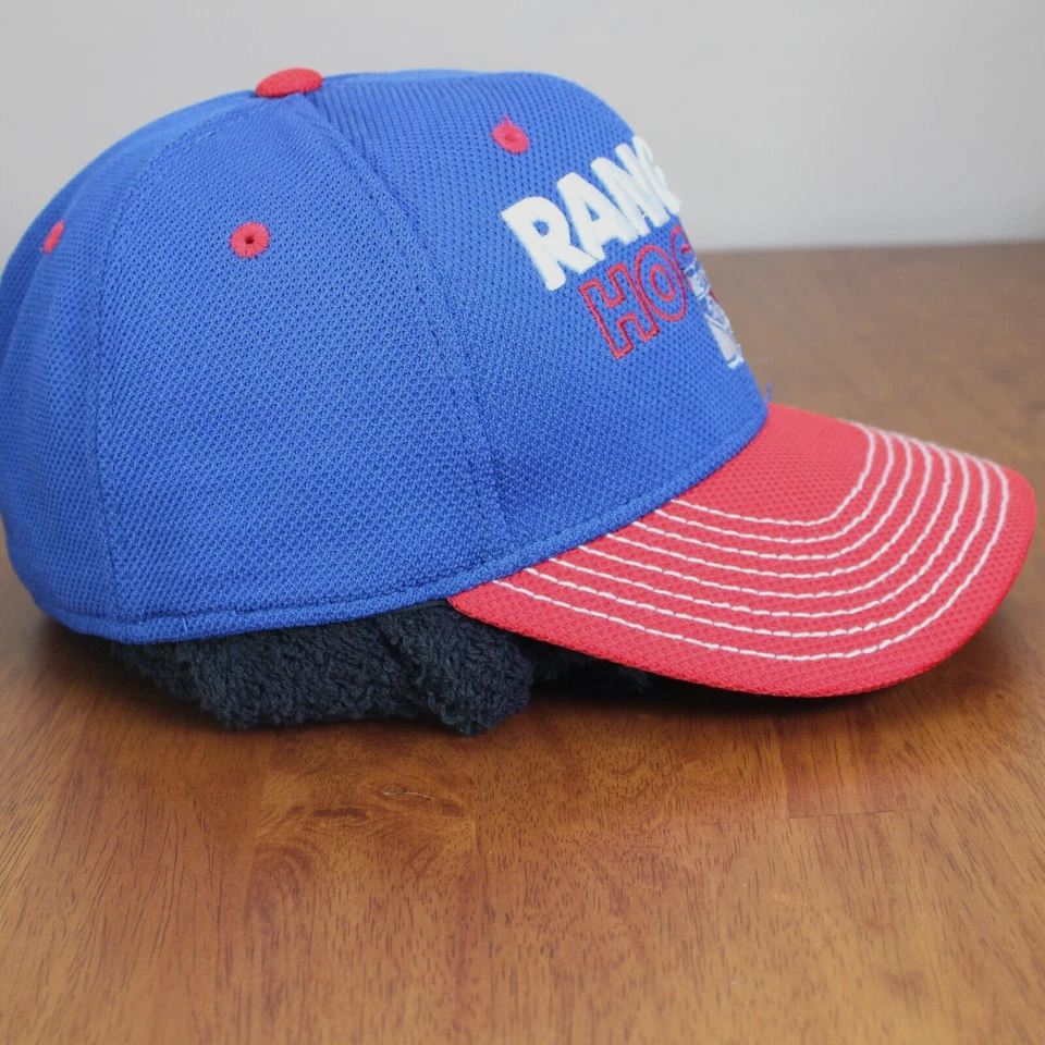 Gorra New York Rangers Adidas Adulto Ajustada Mediana Puntada Grande NHL Hockey sobre Hielo Foto 4 de 4