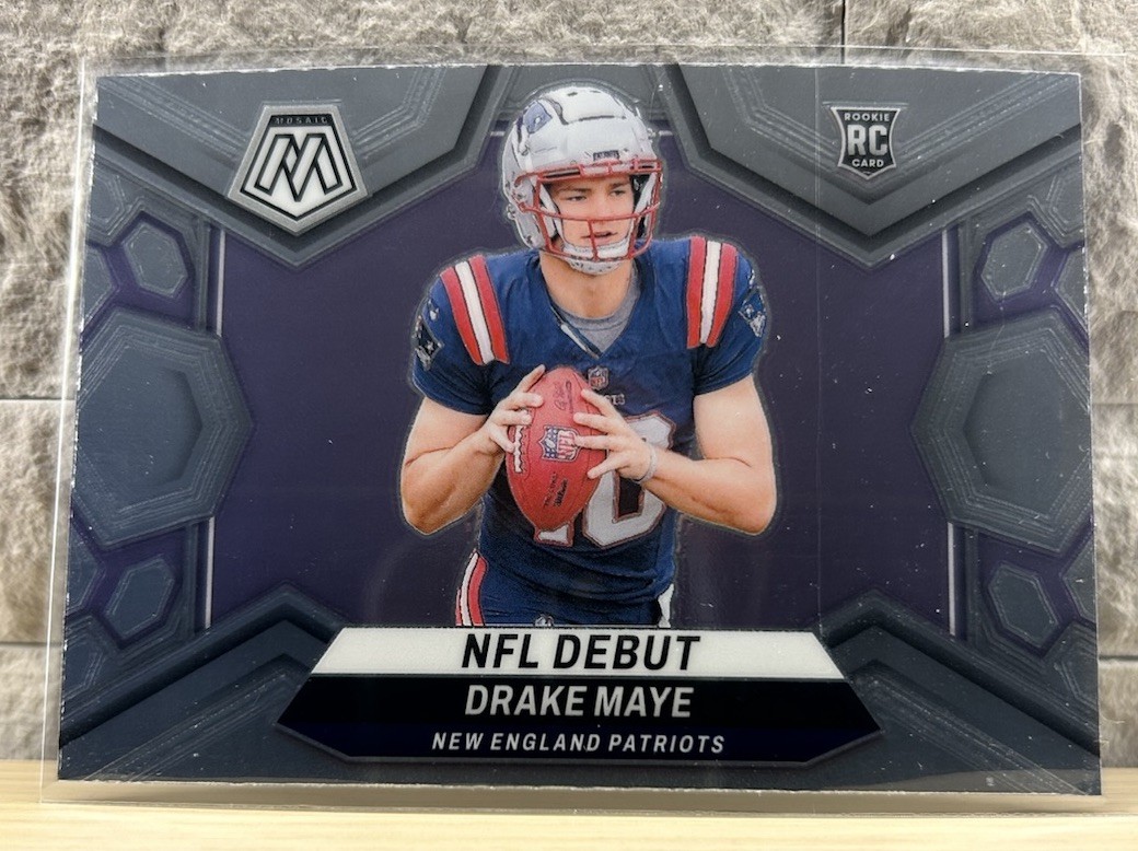 🔥Drake Maye🔥 2024 Panini Mosaic NFL Debut Mosaic Prizm  #273 Rookie RC