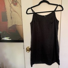 Black Slip Dress By Maxara Size Small