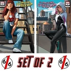 🔥🕷️ AMAZING SPIDER-MAN 1 & 2 TALAVERA 616 Trade Dress Variant Set LTD 3000