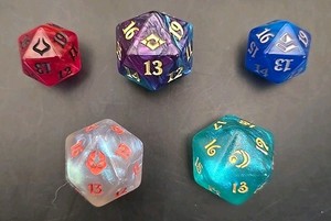 5 MTG Life Counter Spindown (Avatar, Modern Horizon, Amonkhet, Lorwyn, Hour Dev)