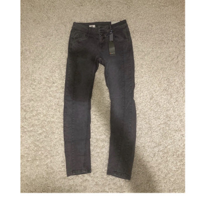 Street One ROB Denim Jeans Damen Loose Fit Low Waist grau 30/32 L73cm