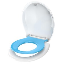 Toddler Toilet Seat with Potty Training Seat Round 16.5inch 2 in 1 Toilet Sea...