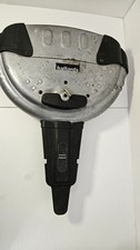 Halfords Steering Wheel Disc Lock, Retro Security in good working order 
