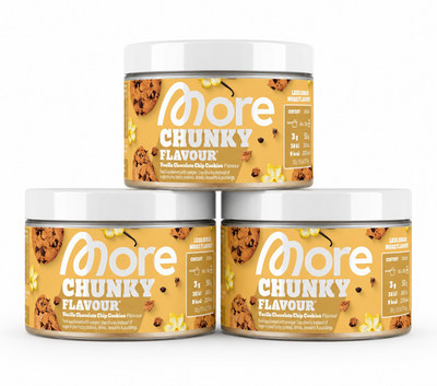 More Chunky Flavour -Vanilla Chocolate Chip Cookies- 3 x 150 g - 31.10.2026