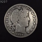 1906-D Barber Half Dollar *Free S/H After 1st Item*