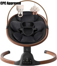 Baby Swing for Infants  Newborn, 5-point Harness, 5 Sway Speed, 10 Lullabies