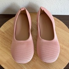Journee Collection Maryann Womens Round Closed Toe Ballet Flats, Pink Sz 10W