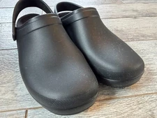 Skechers Riverbound Arch Fit Slip Resistant Shoes 9 Work Black Clogs Air Cooled