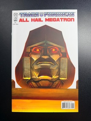 Transformers All Hail Megatron #1 Retailer Incentive (IDW 2008) NEAR MINT NM
