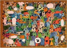 Bgraamiens BrainGames jigsaw puzzle; Puppies Party; 1000 pcs
