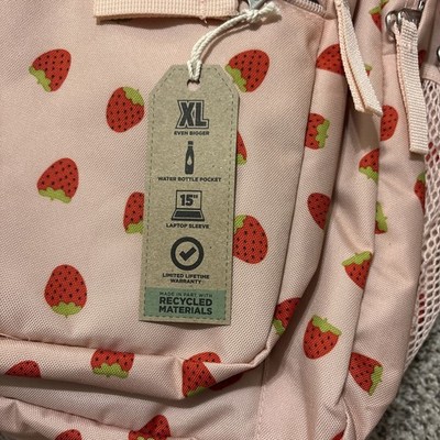 JanSport Laptop Backpack Strawberry Shower 15” Sleeve 2  display picture 1