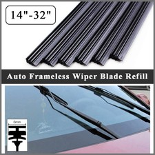 14-32 Auto Silicone Frameless Wiper Blade Refill Car Windshield Accessories