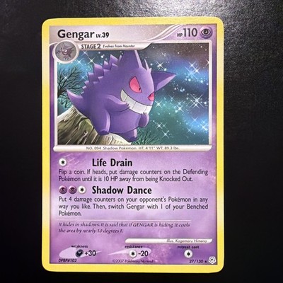 Gengar 27/130 Diamond and Pearl Regular