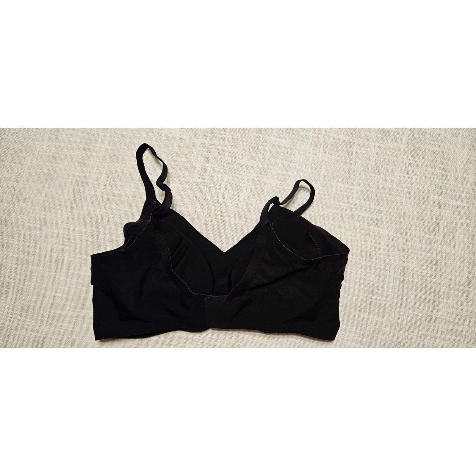 Shapermint Essentials Womens Wireless Bra Black X… - image 2