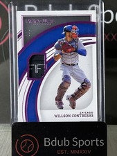 2022 Immaculate #54 Wilson Contreras - #/8 Laundry Tag Game Used Patch