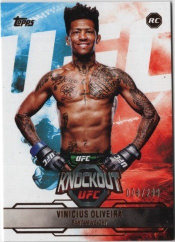 2025 Topps UFC Knockout - Vinicius Oliveira #9 Bronze /299 (RC