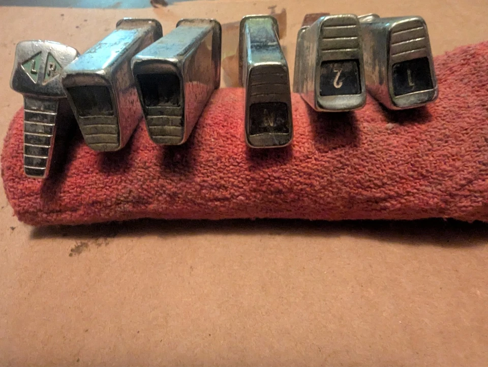 1962 Chrysler New Yorker Push Button Gear Selectors With Bezel Mopar - Image 2 of 4