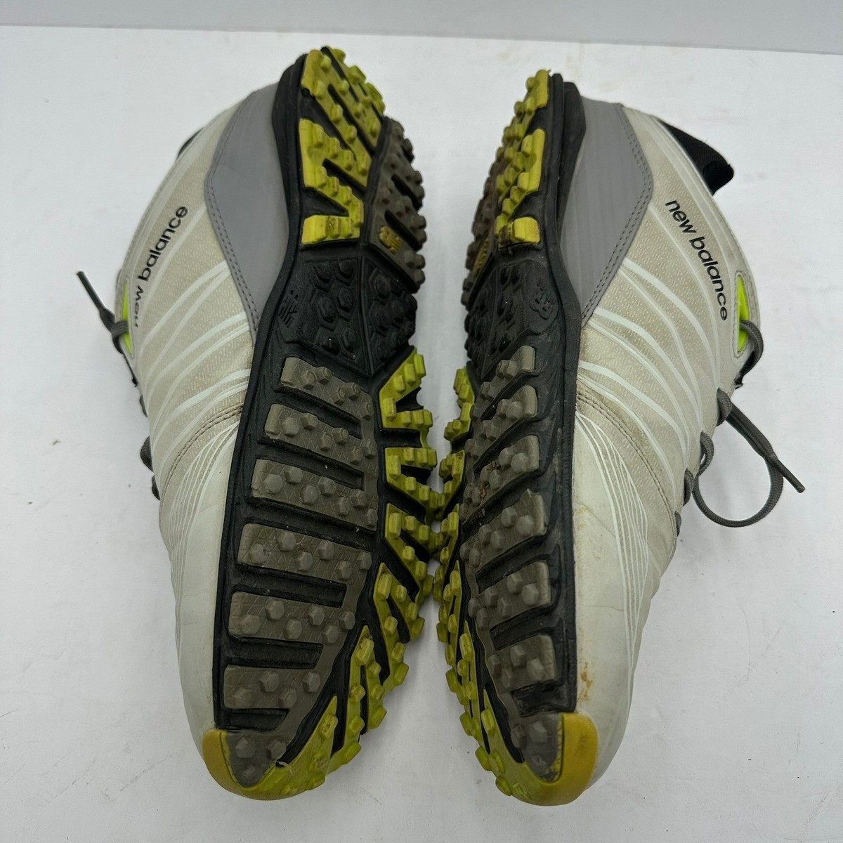New Balance Minimus NBG1005 Mens Golf Shoes White Grey Lime Green Size 13 D New Balance Minimus NBG1005 Men Golf Shoes Grey Yellow  main image 2