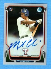 2014 Bowman Chrome Rookie Autograph #MC Michael Choice Rangers