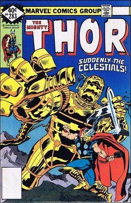 Thor #283 (Whitman) FN; Marvel | w/Bag+Board