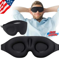 Sleep Mask for Side Sleeper, Eye Mask for Sleeping Women Men, 3D Contoured Cup N