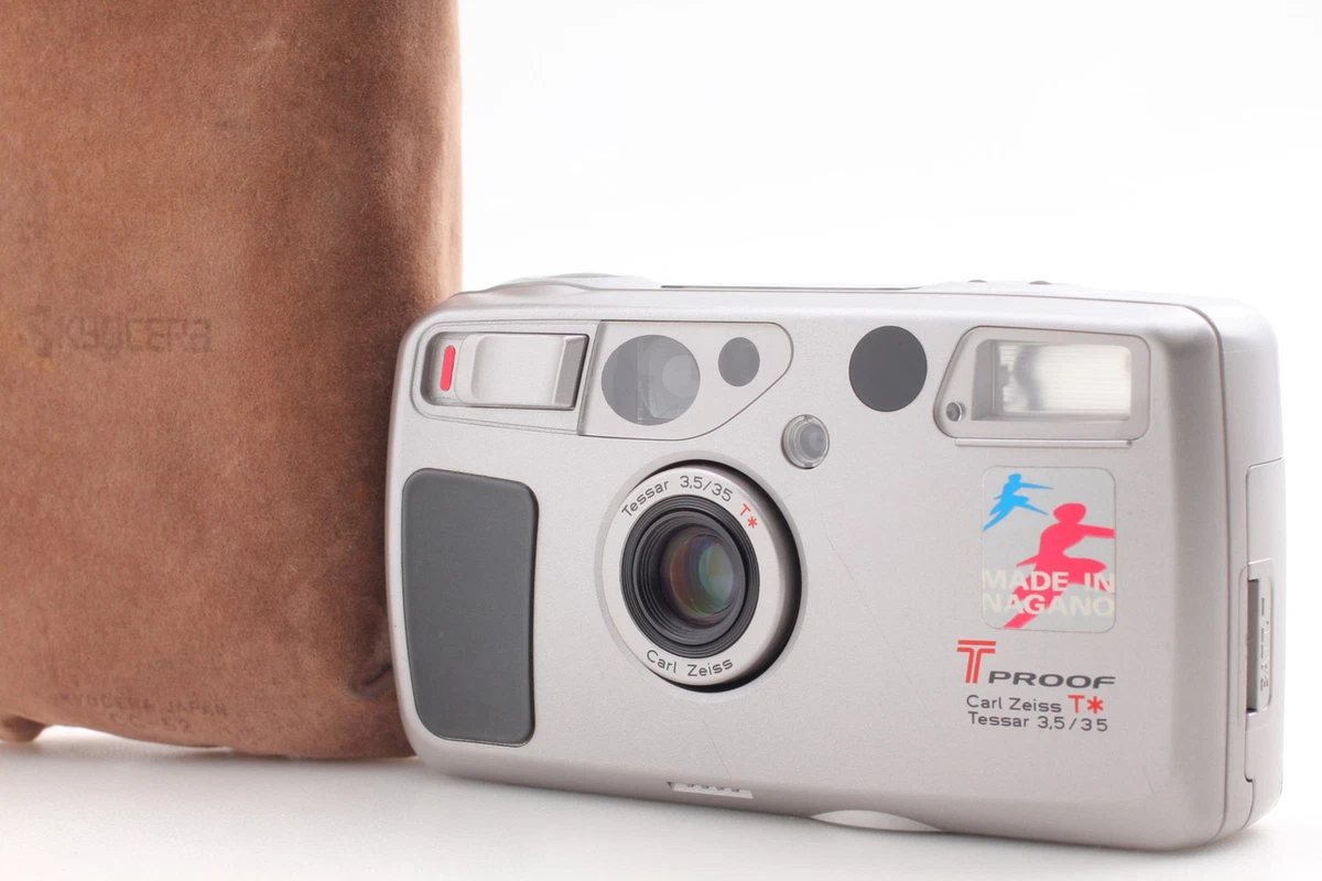 【saku】KYOCERA T-PROOF FILM CAMERA Kyocera T Proof Yashica T4 Super T5 35mm Film Camera Tested! [Near
