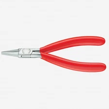 Knipex Precision Electronics Pliers (flat jaws) - Plastic Grip
