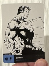 Superman Inks DC Ch 4 Black & White Hybrid Trading Card Random Mint Physical