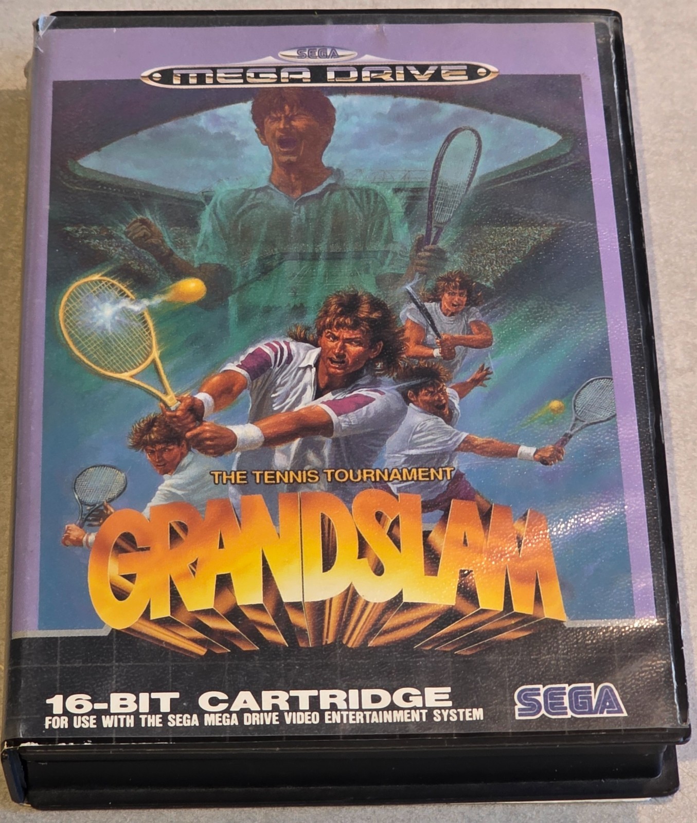 THE TENNIS TOURNAMENT GRANDSLAM  SEGA MEGADRIVE MEGA DRIVE