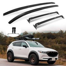 Enhanced 220 LBS Roof Racks Side Rails for Mazda CX5 CX-5 2017-2025, All Al...