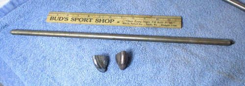 Original Wayne or MS-80 Gas Pump Hose Guard Solid Stainless Roller Bar