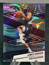 🔥 2024-25 Panini Revolution – James Harden #43 Red Swirl 💎🏀