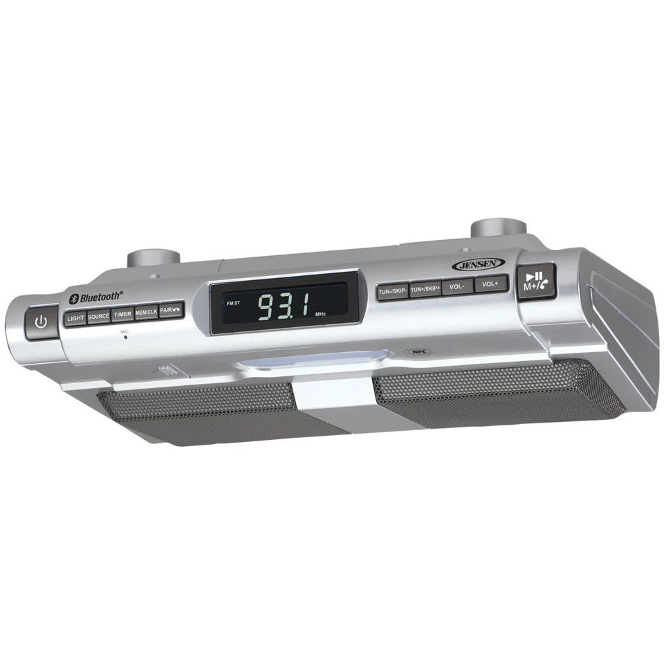 JENSEN® Under-Cabinet Universal Bluetooth® Music System, Silver, SMPS-628 - Image 2 of 4