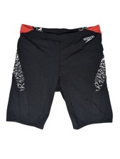 Speedo Endurance Swimming Shorts Mens Boom Splice Jammer Trunk AUS 12 GB 80cm/32