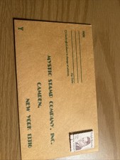 Vint 1980’s Mystic Stamp Company Envelope New W/ UnCancelled Ralph Bunche Stamp