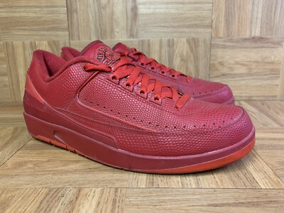 RARE🔥 Nike Air Jordan 2 II Retro Low GYM RED Sz 12 Men's Shoes