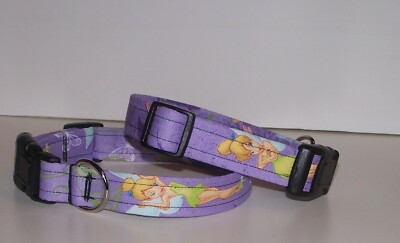 tinkerbell dog collar
